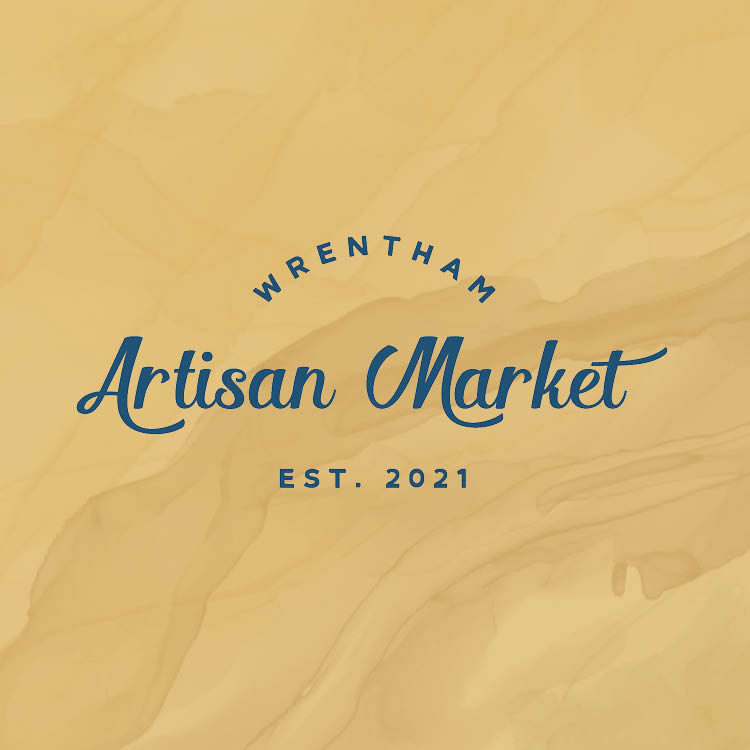 Wrentham Artisan Market logo by Sparrow Creative Studio