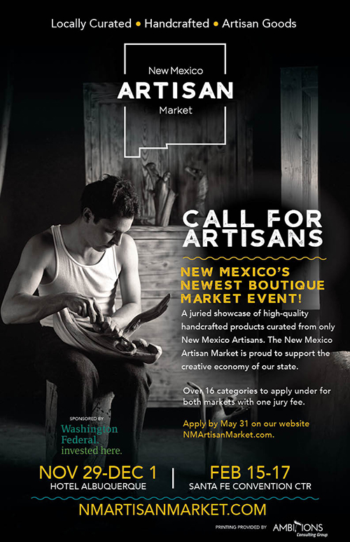 NM Artisan Market Call for Speakers Poster
