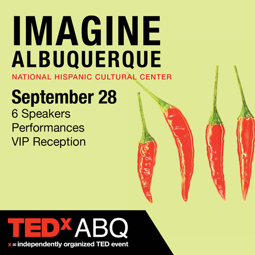 TEDxABQ Main Event Design 