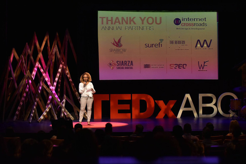 TEDxABQ Sponsor recognition