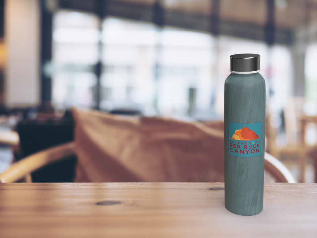 Friends of Red Rock water bottle